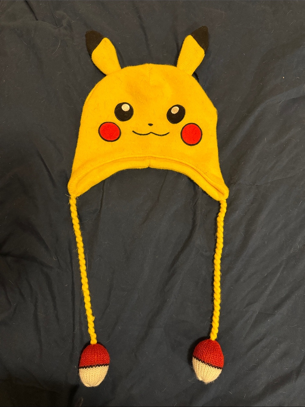 Pikachu Yellow Character Earflap Hat